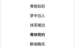 游戏名字情侣名字4个字